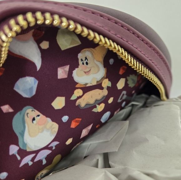 Loungefly Disney Snow White Seven Dwarfs Mine Cart Backpack